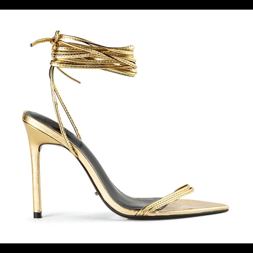 Tony Bianco Millie Heels in Gold